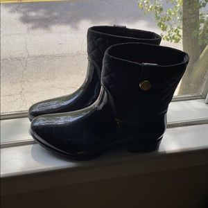 Hilfiger Black Rain Boots